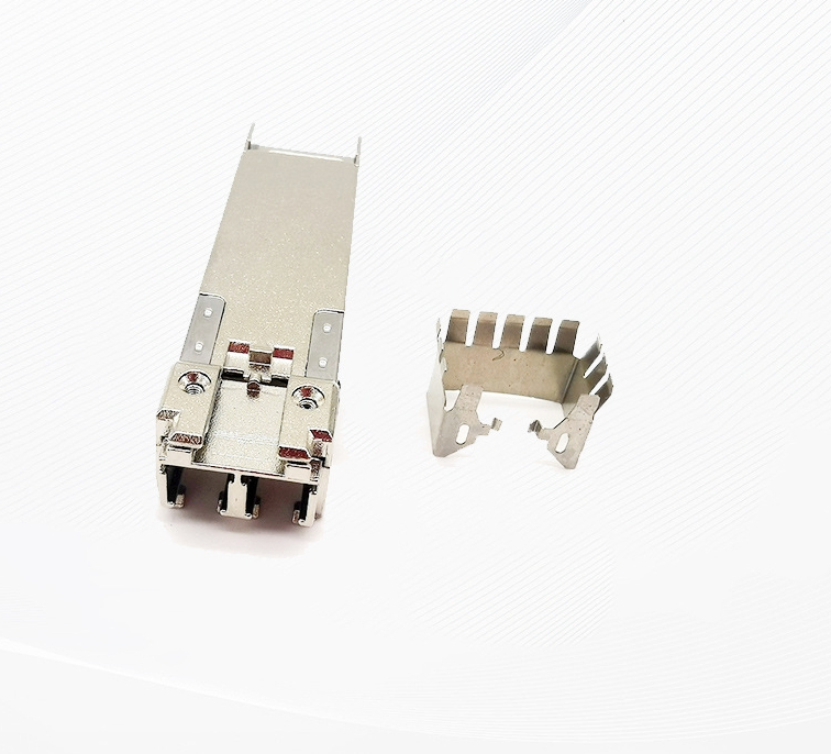 10g Optical Module SFP Block Structural Components Fiber Optic Shrapnel Terminal Accessories Optical Module Shrapnel Wholesale Manufacturers in Large Quantities