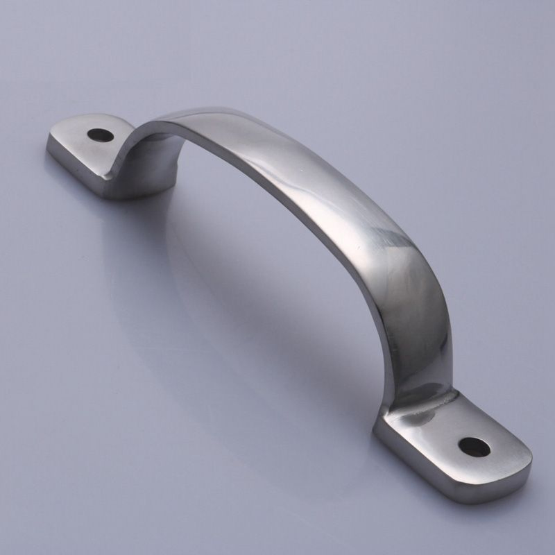 304 Stainless Steel Handle, Brushed, Glossy, Baked Paint Door Handle, Bathroom Office Glass Door Handle - Image 4