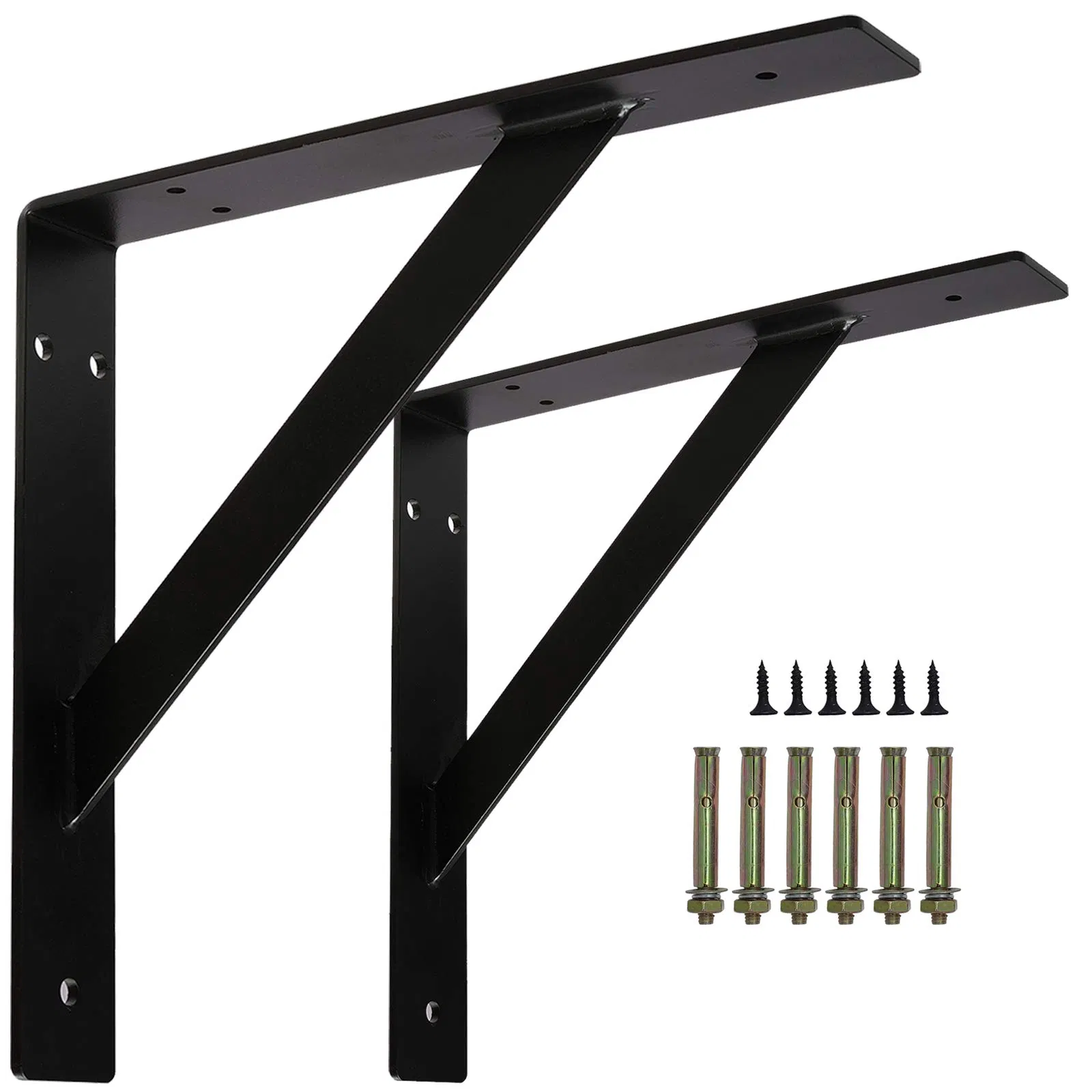 90 Degree Angle Headboard Fixator Angle Iron L-Shaped Partition Board Support Triangle Iron Bracket - Image 5