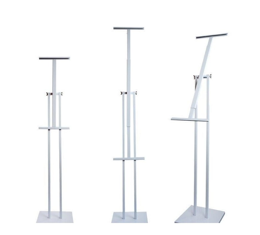 A3 Stainless Steel Vertical Display Stand, Vertical Advertising Display Sign, Hotel Signage, A4 Floor Standing Warehouse Classification Sign - Image 5