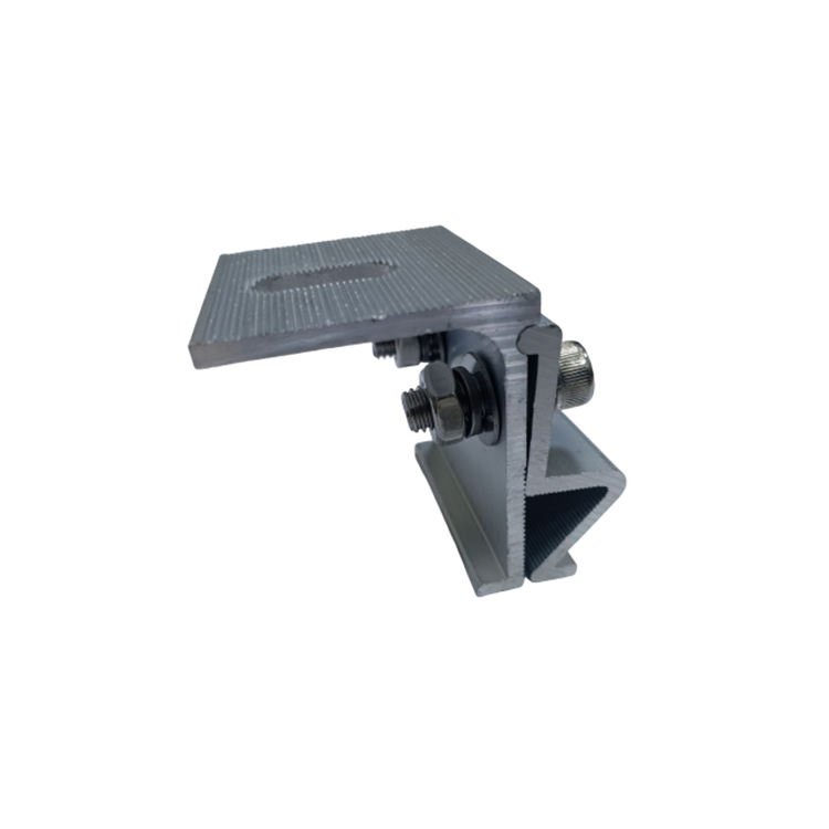 Adjustable Solar End MID Clamps Black for Solar Panel Mounting - Image 6