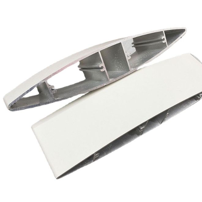 Aluminum Alloy Louver Profile Mold Making, Customized Ventilation Hollow Louver Blades, Customized Aluminum Alloy Breathable