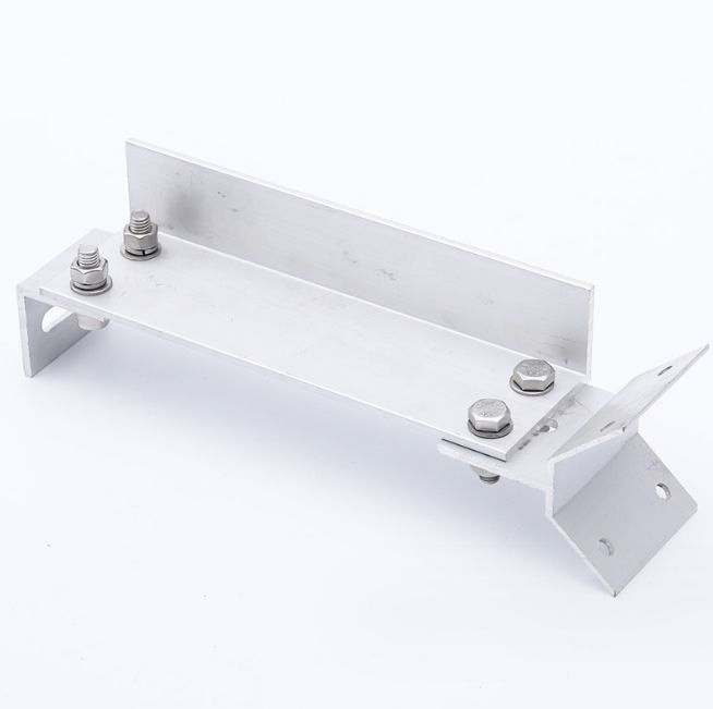 Aluminum Solar Panel Mounting Brackets MID Clamp End Clamp for Solar Panel Module Mounting Racking - Image 4