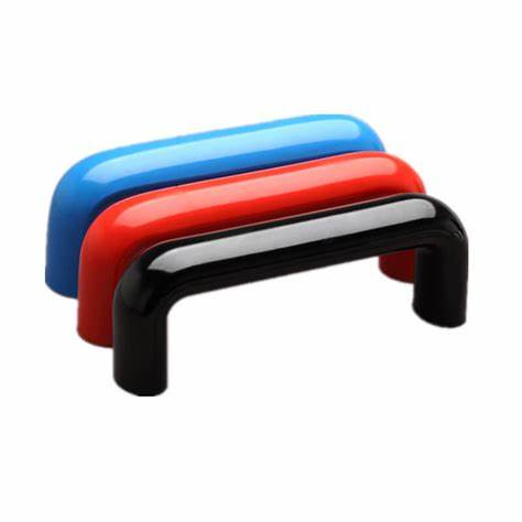 Bridge Style Plastic Handle, Black Industrial Equipment Handle, Thickened ABS Cabinet Door Handle - Image 6