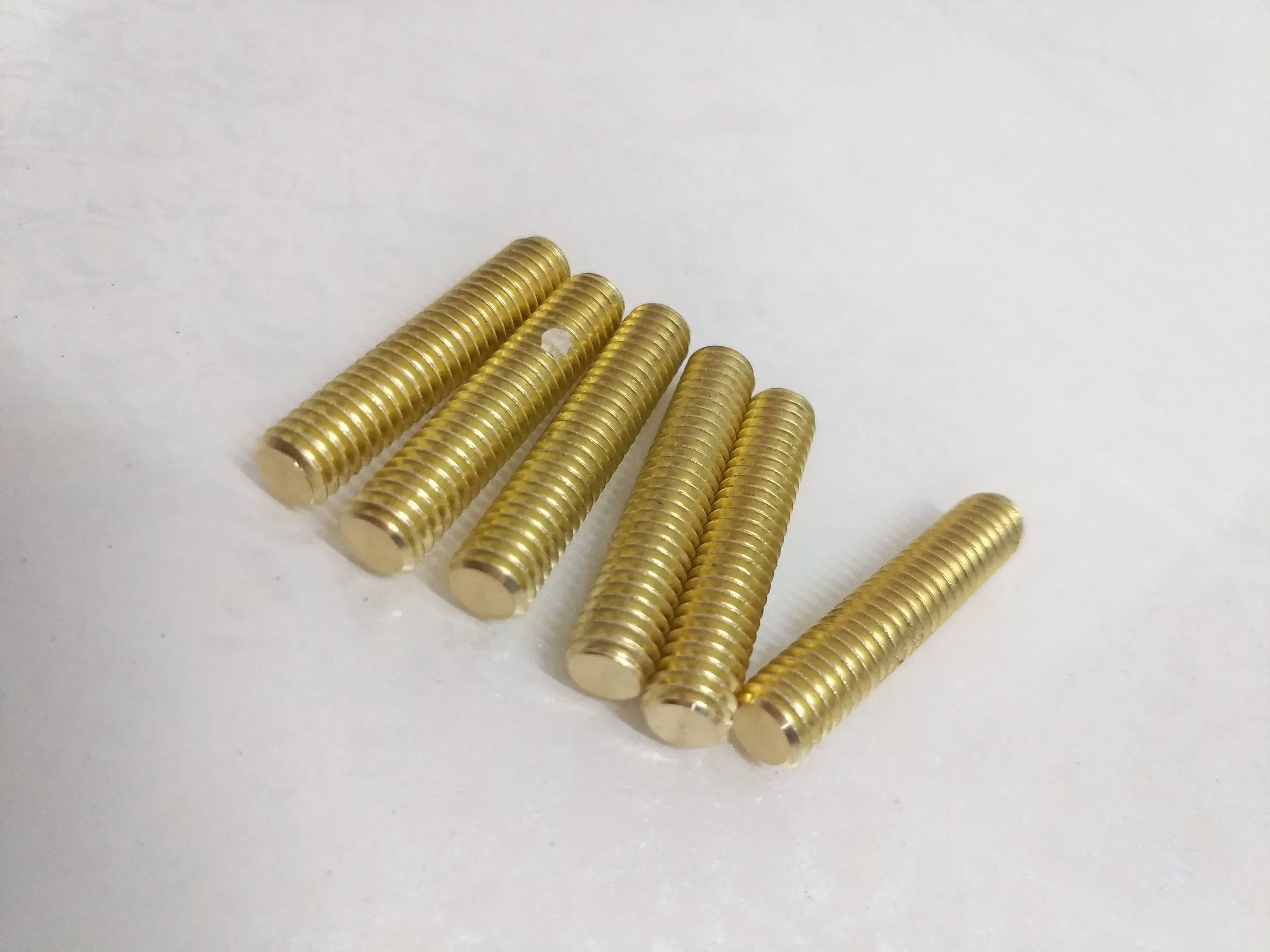 CNC Machining Customized Brass Screw Fasteners, High Precision, Beautiful Price - Image 2