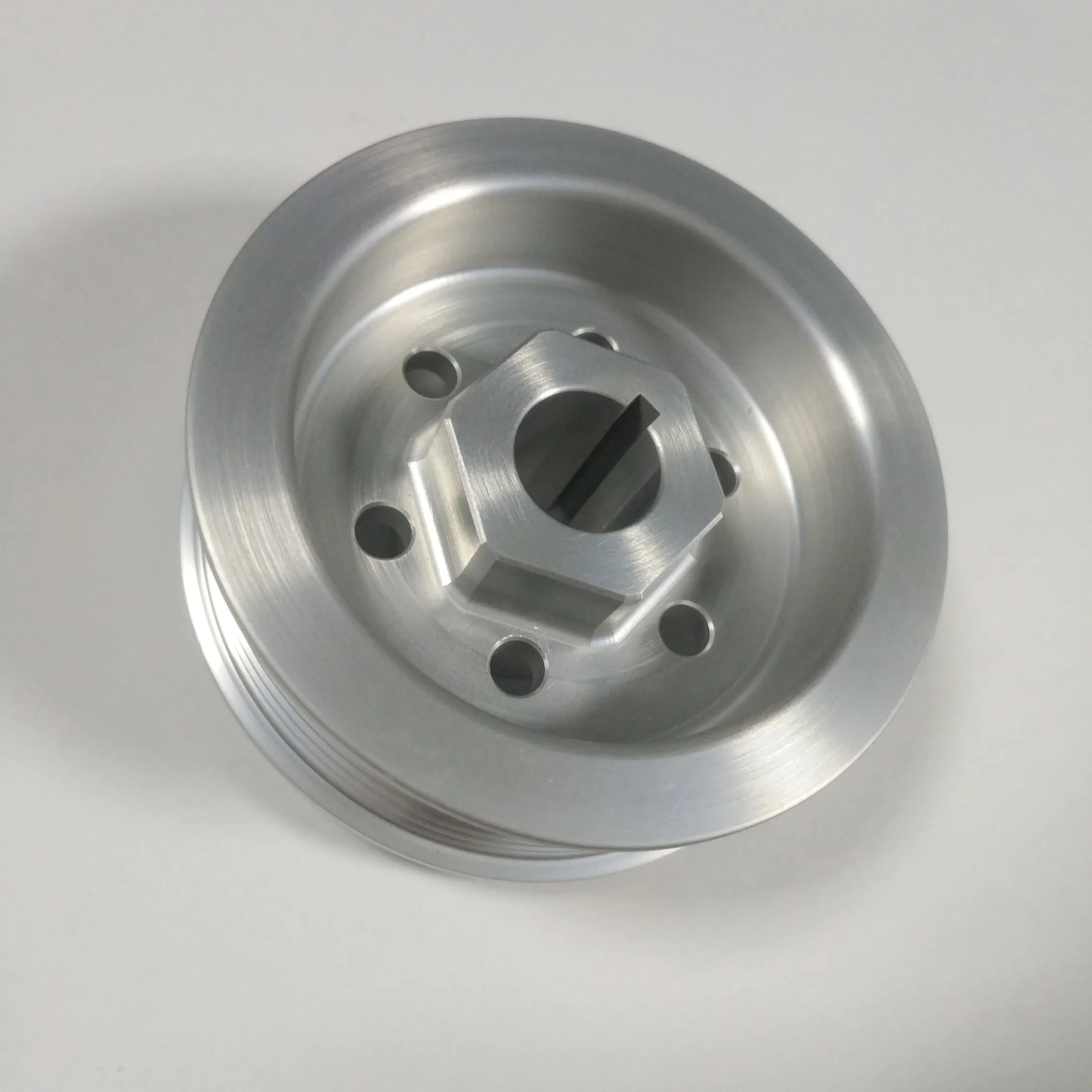 CNC Machining Equipment for Aluminum, Belt Pulley Polishing, Anode Color - Image 2