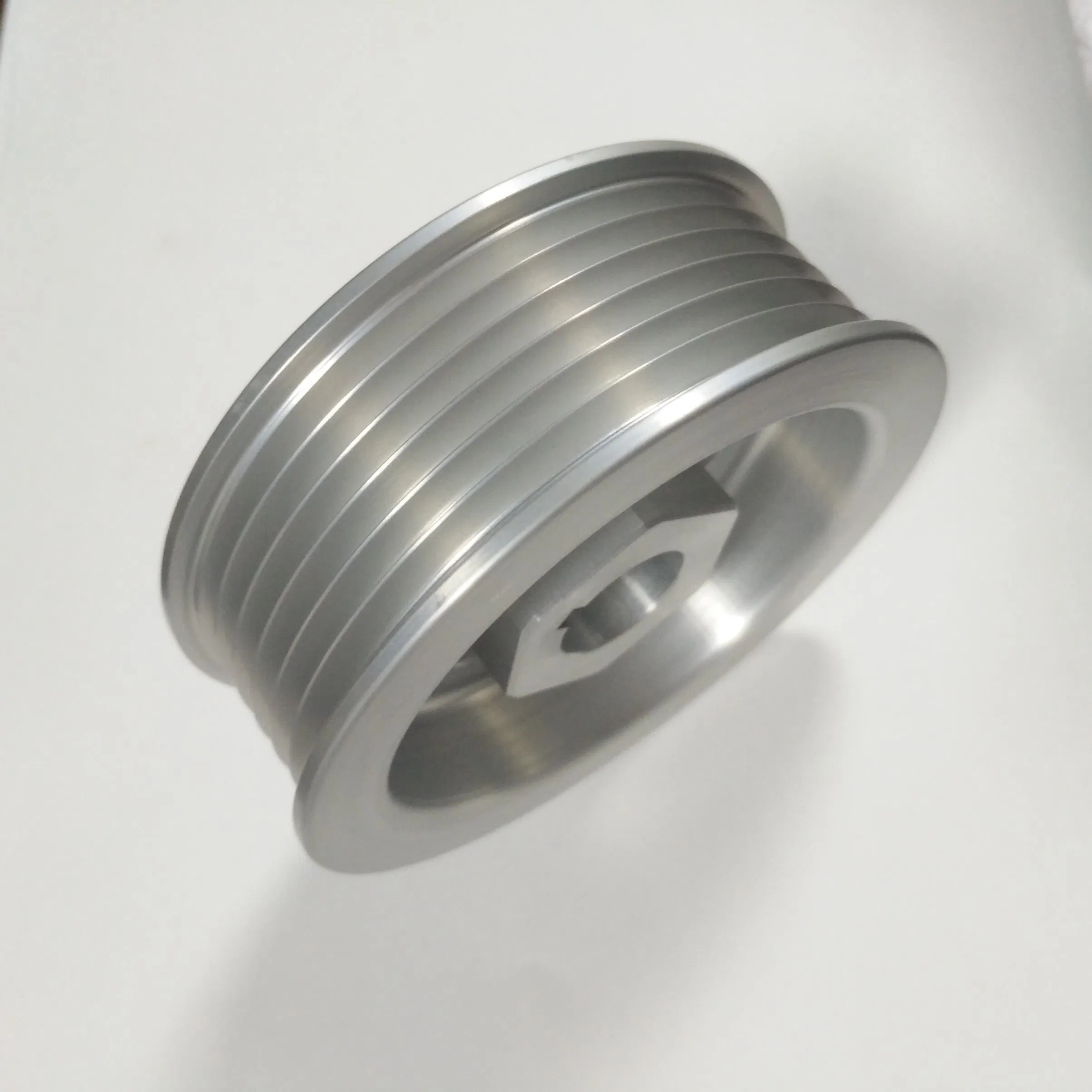 CNC Machining Equipment for Aluminum, Belt Pulley Polishing, Anode Color - Image 4