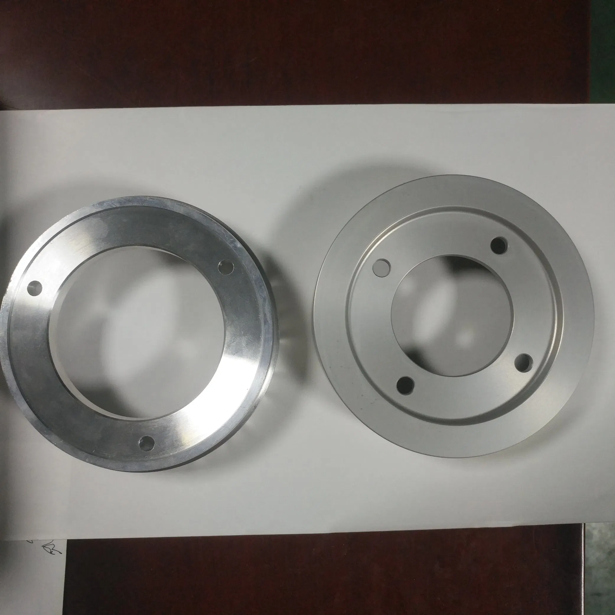 CNC Machining Equipment for Aluminum, Belt Pulley Polishing, Anode Color