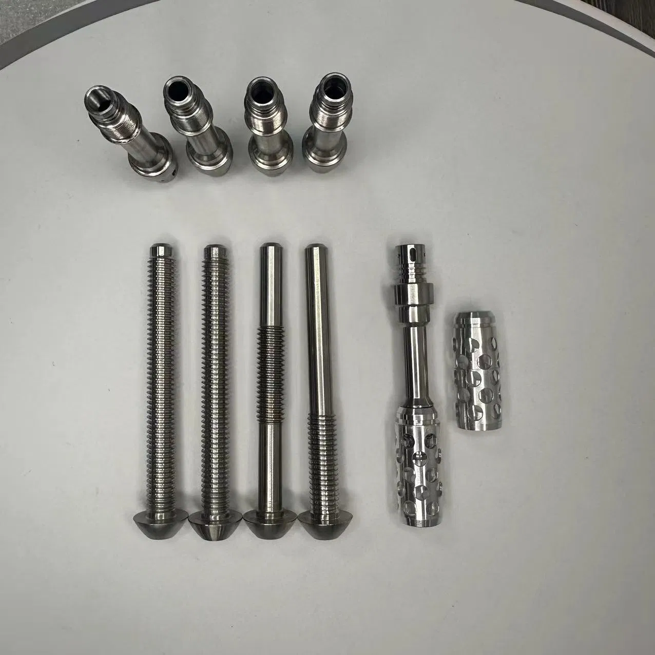 CNC Precision Hardware Mechanical Parts Stainless Steel Brass Aluminum Alloy CNC Lathe Non Customized Processing - Image 3