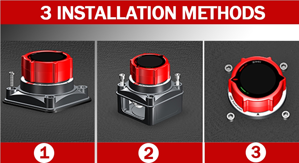 Car Battery Power-off Switch, Yacht RV Power Main Switch, High-Power Leak Proof Battery Switch - Image 3