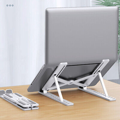 Computer Notebook Holder Home Office Vertical Portable Foldable Adjustable Aluminum Laptop Stand - Image 6