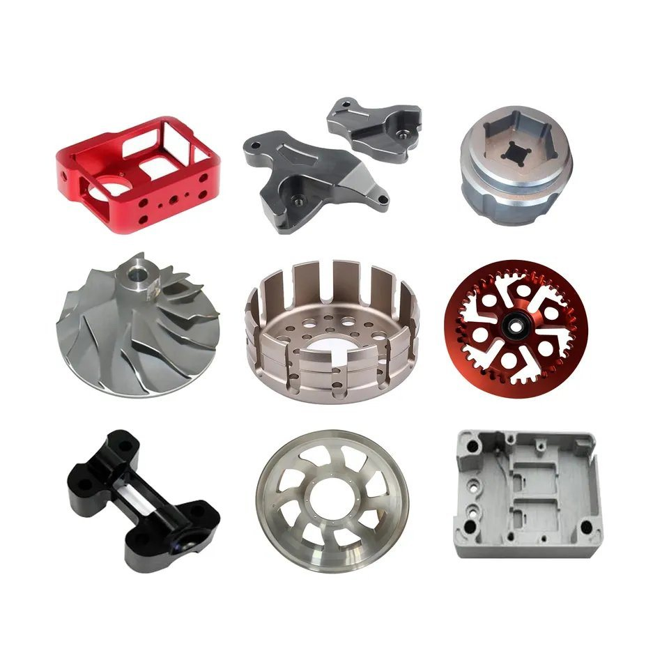 Custom CNC Spare Parts Stainless Steel/Aluminum Alloy Milling Service with Colorful Anodizng Finish - Image 4