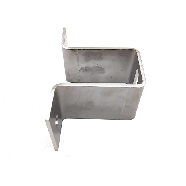 Custom Heavy Duty 5 Hole U Shaped Metal Connector Bracket Steel and Aluminium U Brackets for Mounting Stamping Bending Process - Image 2