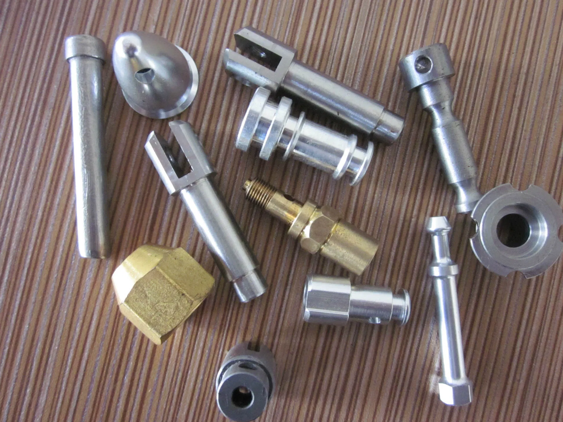 Custom High Precision Hardware Lathe Metal Fabrication Stainless Steel Machinery Aluminum CNC Turning Parts Manufacture