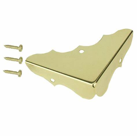 Customize Aluminum Box Hardware Accessories According to The Drawings. Flange Pressing Triangle Flat Wrapping Angle Tool Box Metal Flat Wrapping Angle - Image 2