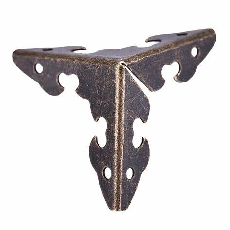 Customize Aluminum Box Hardware Accessories According to The Drawings. Flange Pressing Triangle Flat Wrapping Angle Tool Box Metal Flat Wrapping Angle - Image 3