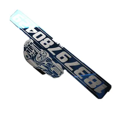 Customized Aluminum Alloy Temporary Parking Car Number Identification Plate, Factory Wholesale Price - Image 2