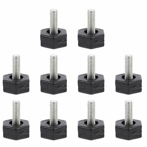 Customized Foot Cup Heavy Duty Swivel Support Foot Anti-Shock Metal Adjustable Machine Rotatable Leveling Foot M8 with 50mm Baseoem - Image 6