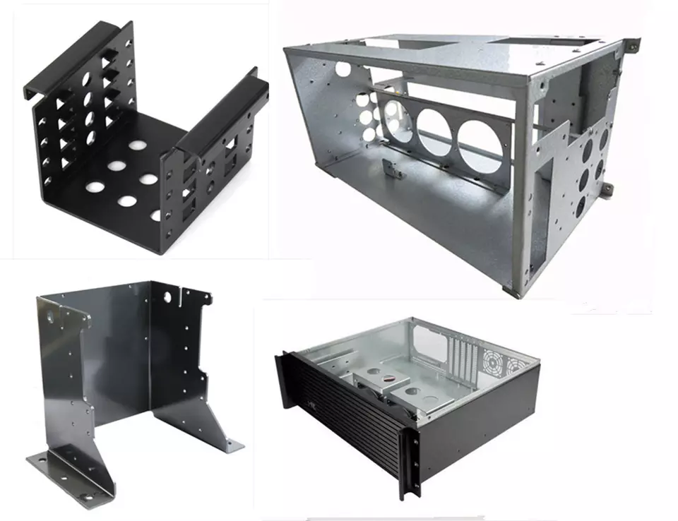 Customized Industrial Automatic Testing Equipment Rack Computer Case Shell Stamped Sheet Metal Bracket - Image 3