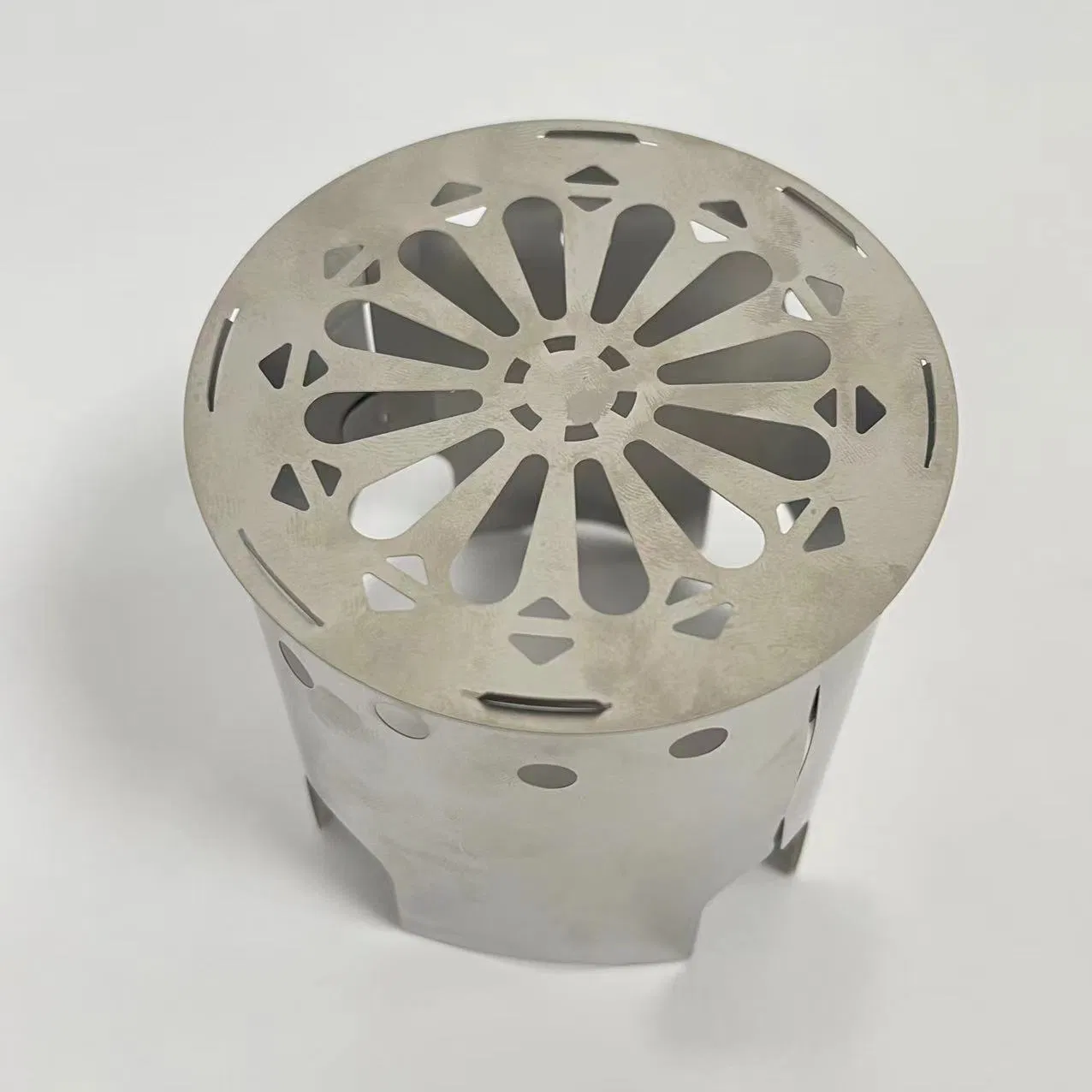 Customized Stainless Steel Windproof Lampshade, Metal Outer Cover, Outdoor Light, Polished Surface - Image 3