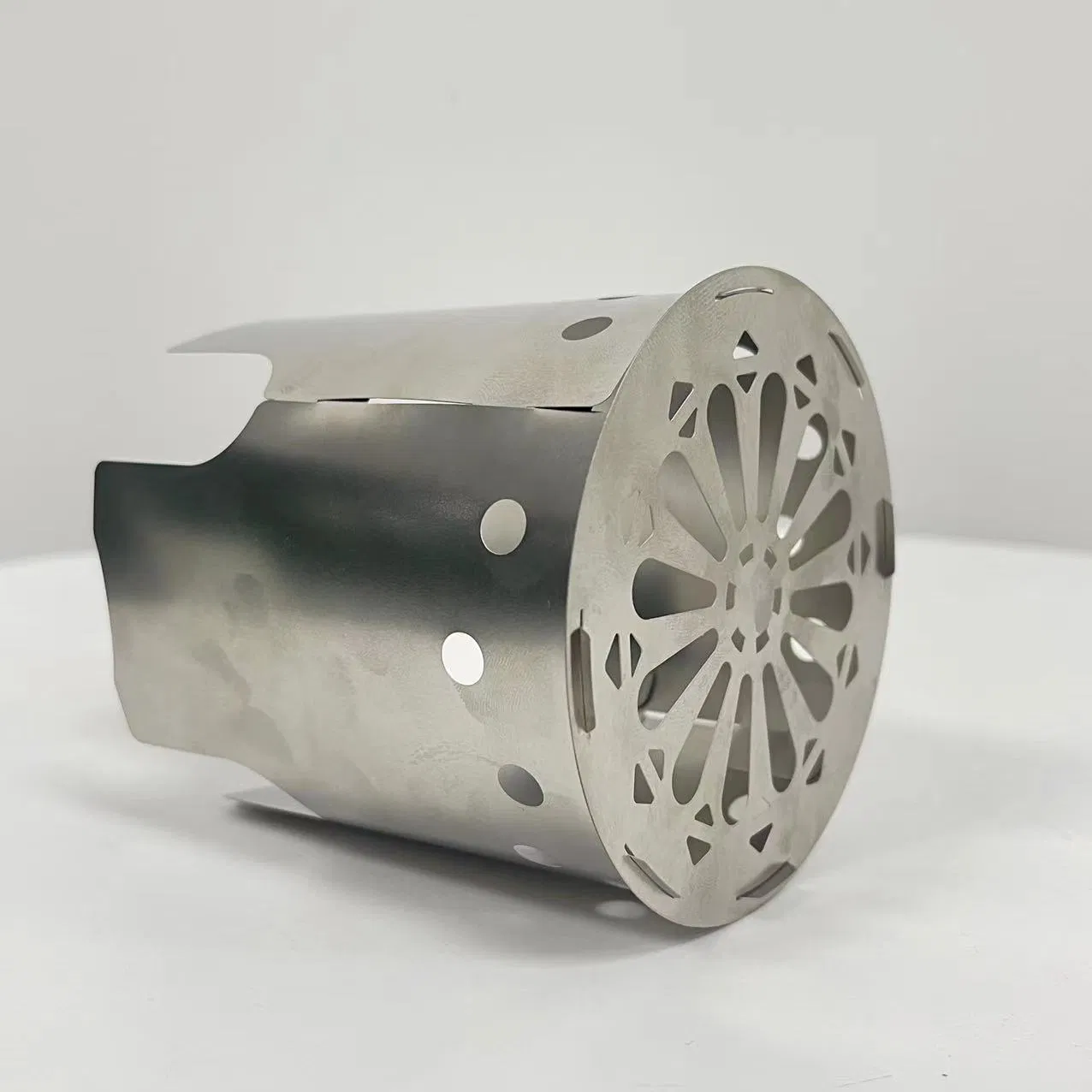 Customized Stainless Steel Windproof Lampshade, Metal Outer Cover, Outdoor Light, Polished Surface - Image 4