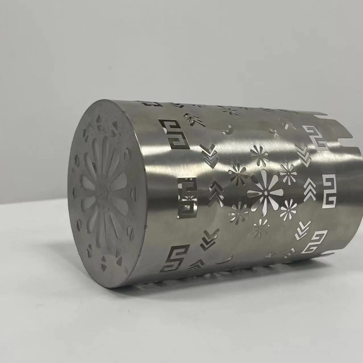 Customized Stainless Steel Windproof Lampshade, Metal Outer Cover, Outdoor Light, Polished Surface - Image 6