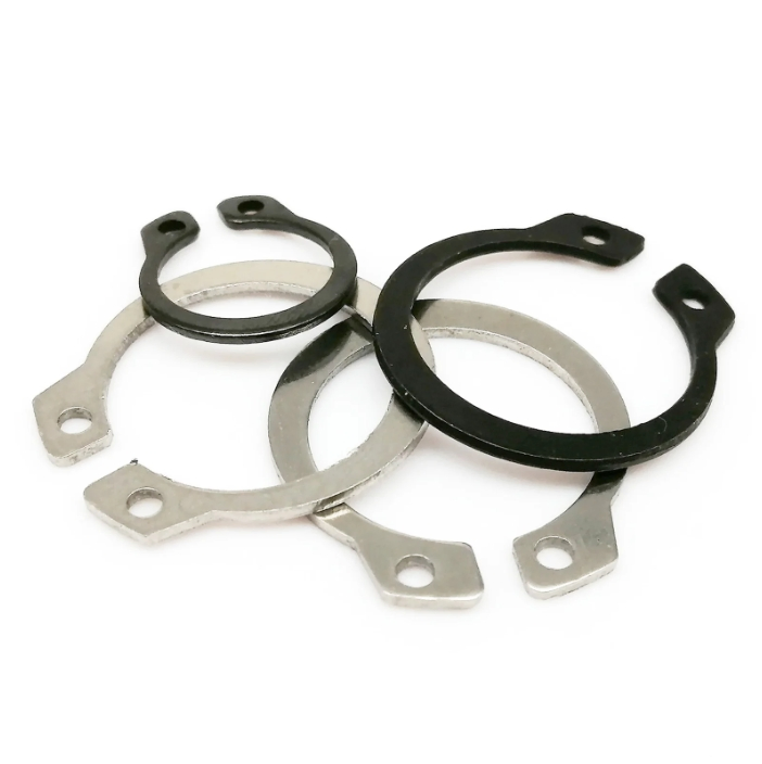 Durable Black Metal Belt Clip for Leather Wallets and Pouches