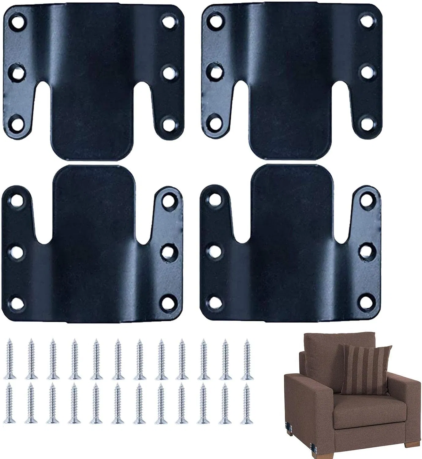 Durable Furniture Hardware Chair Accessories Set Sofa Sectional Connector Furniture Connector - Image 2