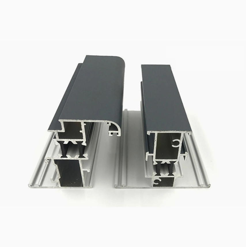 Factory Customized Hollow Extruded Extrusion Heat Sink Industrial Aluminum Profile