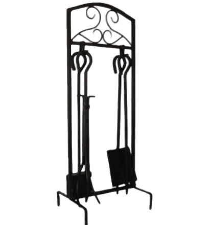 Fireplace Cleaning Tool, Iron Fire Tongs, Ash Shovel, Firewood Rack Set, Stove Accessories, Fireplace Screen - Image 4