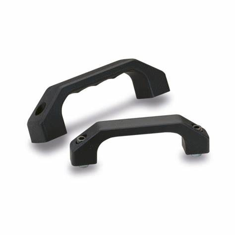 Heavy-Duty Black Nylon Door Handle for Electrical Cabinets - Image 2