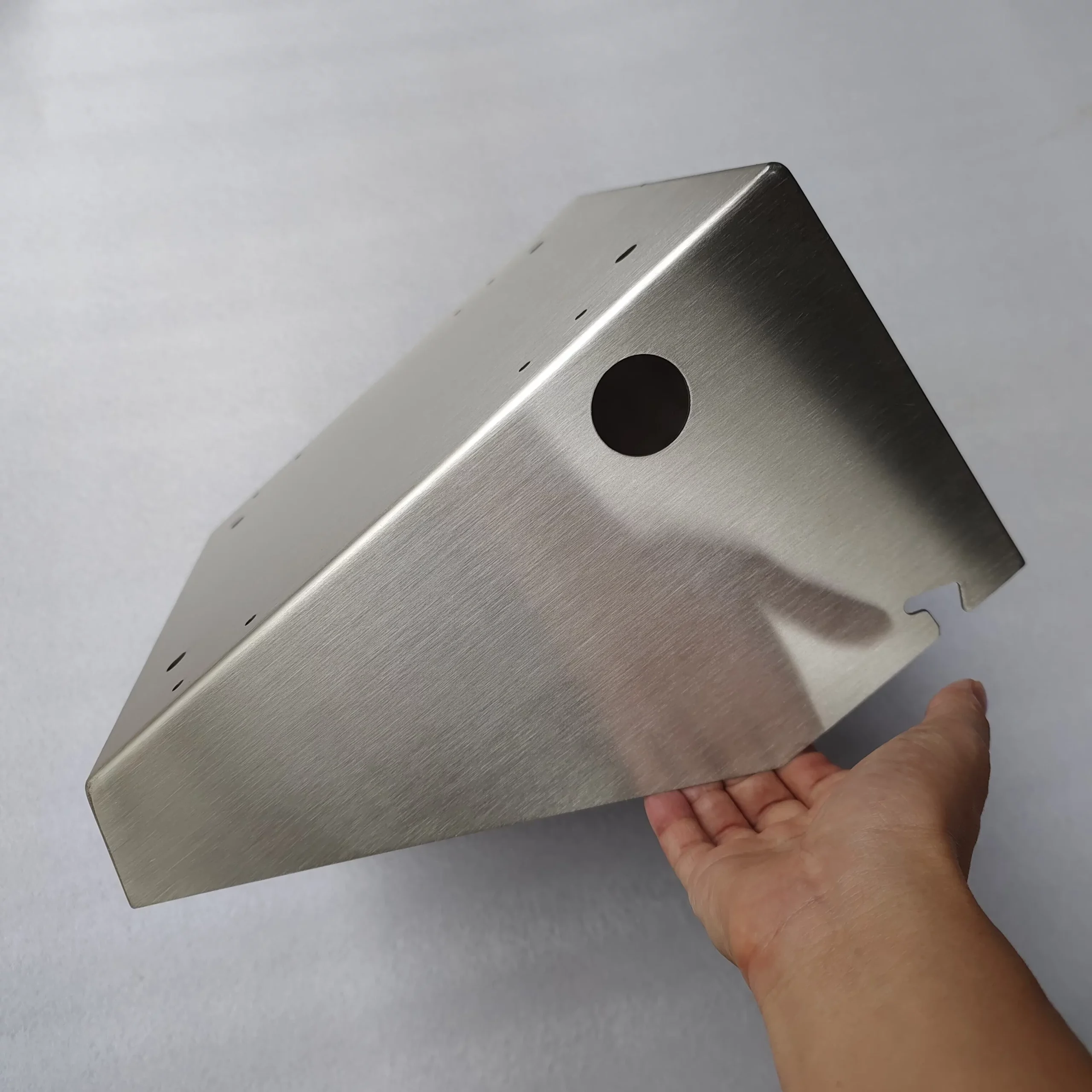 High Quality Outdoor Waterproof Sheet Metal Stainless Steel Aluminum Electric Enclosure Meter Junction Metal Box Made by Yistar - Image 4
