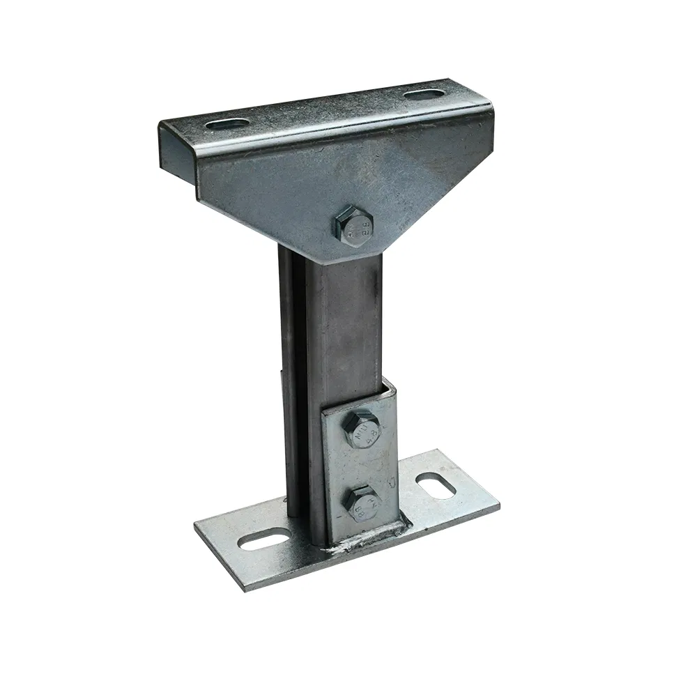 High Quality Triangle Adjustable Angle Solar Panel Mounting Railings System Flat Roof Aluminium Brackets - Image 3