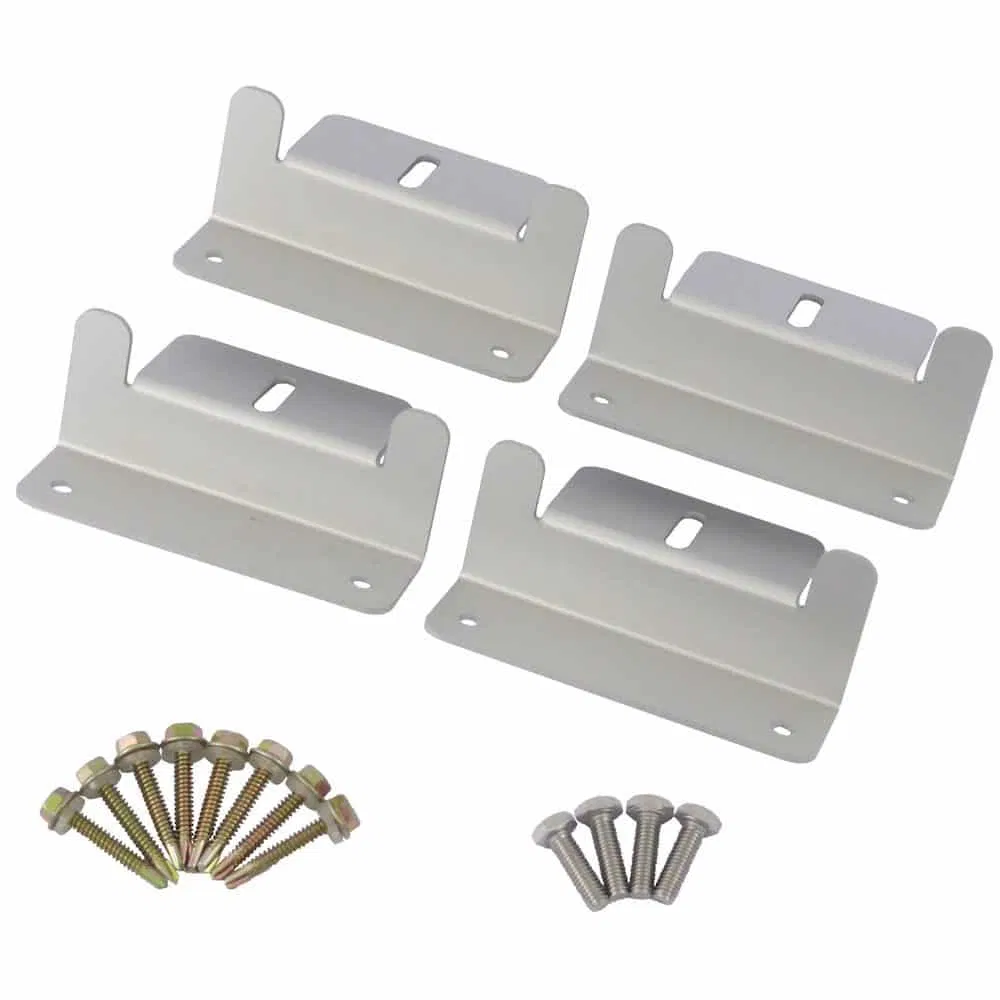 High Quality Triangle Adjustable Angle Solar Panel Mounting Railings System Flat Roof Aluminium Brackets