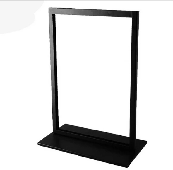 Iron Kt Board Display Stand, Advertising Stand, Double-Sided Hanging Picture Stand, Vertical Inclined Pop-up Stand, Display Board Stand, Water Sign Printing