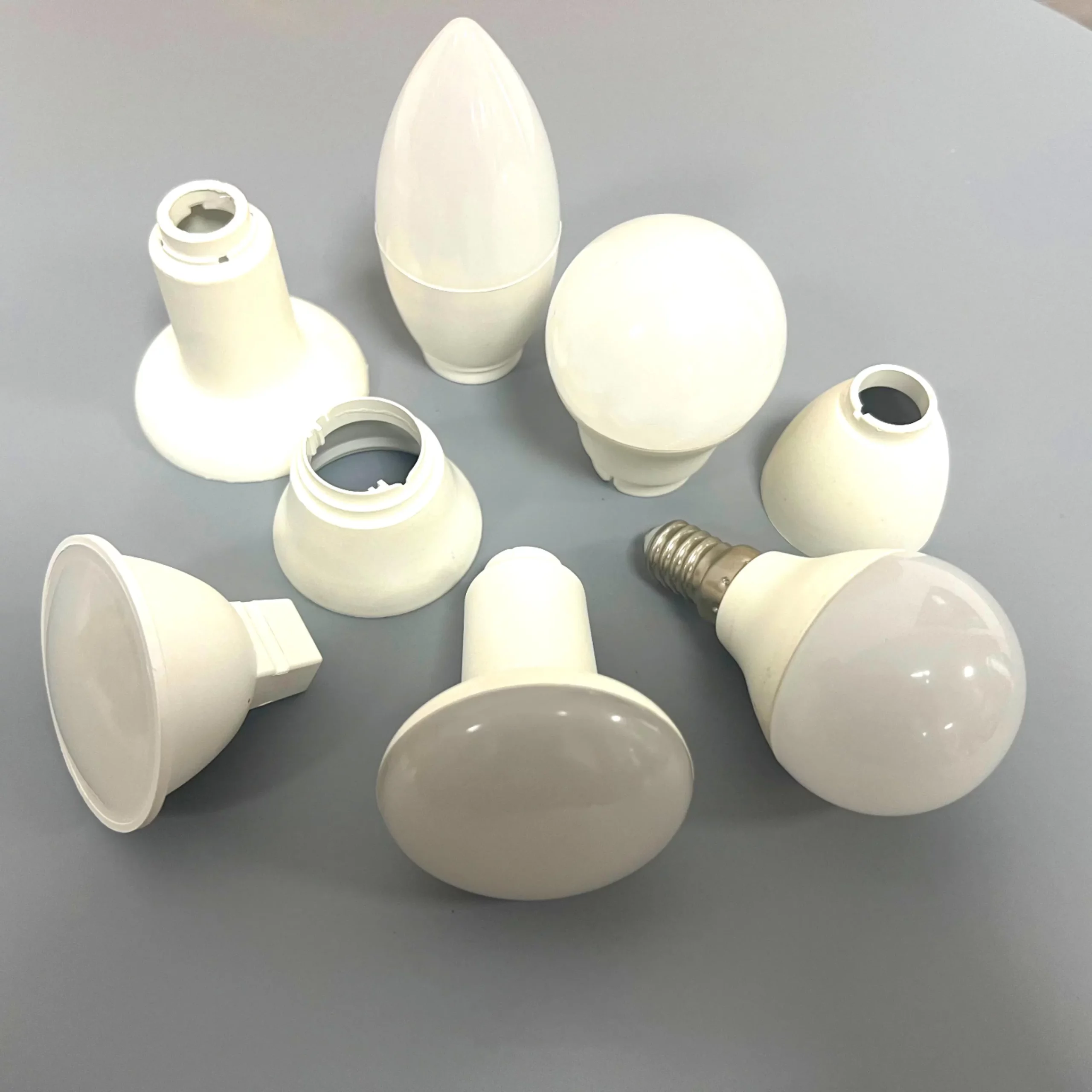 LED Bulb Lamp Cup Shell Kit E27 Accessories 7W9w12W15W Prince Style Plastic Wrapped Aluminum a Foam Wholesale - Image 5