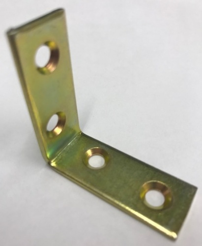 Layered Board Support L-Shaped Corner Code Hardware Accessories 90 Degree Right Angle Black Small Corner Code Angle Iron - Image 6