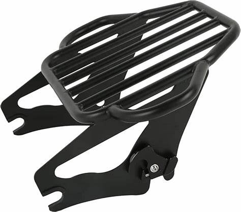 Motorcycle Black Steel Rear Fender Luggage Rack Support Shelf Solo Seat for Harley Sportster XL Iron 1200 883 48 Low 2004-2020