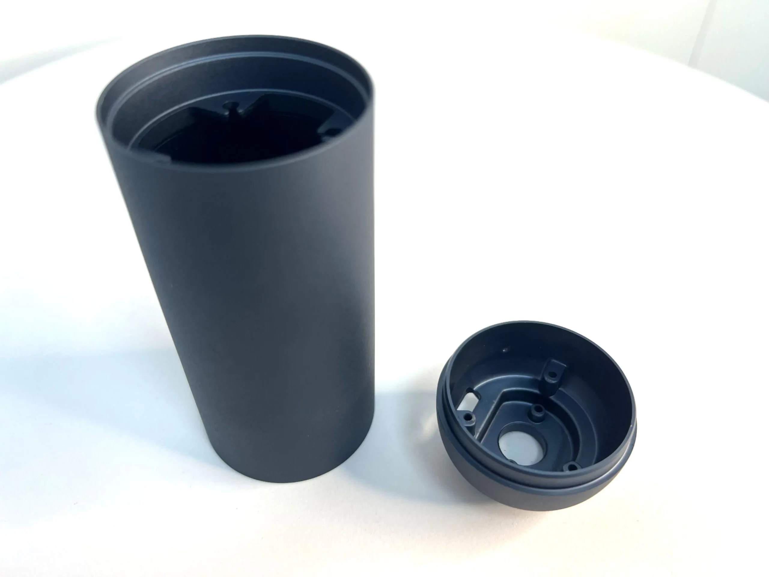 OEM/ODM Cylindrical Aluminum Shell Profile Air Purifier Shell Speaker Cylindrical Cylindrical Aluminum Shell Hollow Aluminum Profile - Image 2