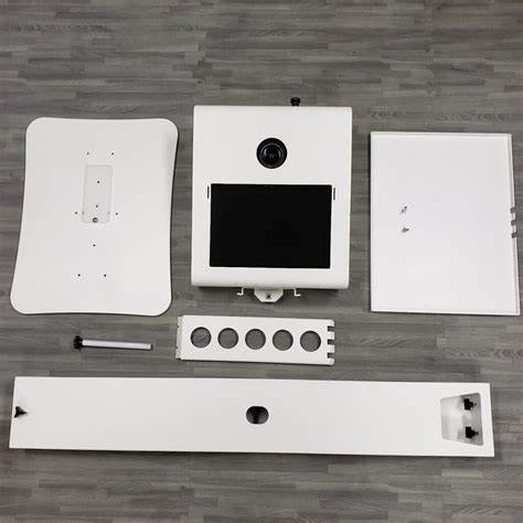 Portable Selfie LCD Screen Metal Shell for DSLR Photobooth with Square Style Kiosk Photo Booth Shell - Image 6