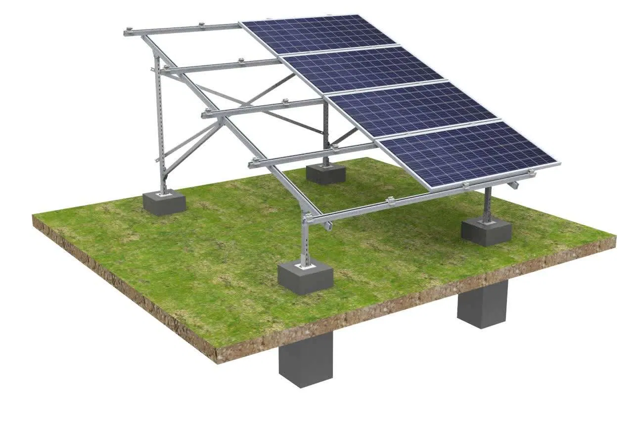 Premium Aluminum Alloy Solar Photovoltaic Bracket Accessories Complete Set - Image 3