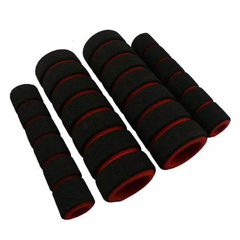 Retro Motorcycle Modification Handlebars, Rubber Motorcycle Accessories, Diamond Shaped Handlebars, Retro Motorcycle Diamond Grip Handle - Image 5