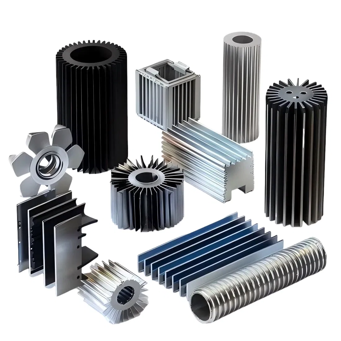Solar Aluminum Alloy Guide Rail, Oxidized Aluminum Material, Roof, Floor, Carport, Photovoltaic Bracket, Aluminum Profile Mold Customization