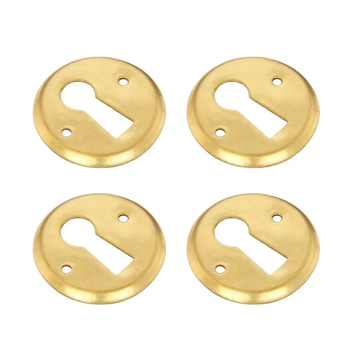 Stainless Steel Brass Precision Casting, Keyhole Plate Cover, Lock Cylinder Lock Accessories, Customized Hardware Casting - Image 2