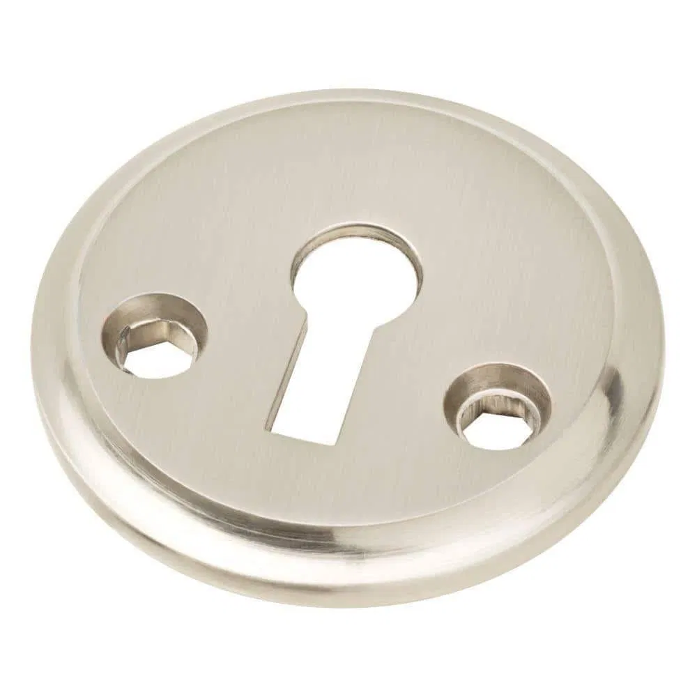 Stainless Steel Brass Precision Casting, Keyhole Plate Cover, Lock Cylinder Lock Accessories, Customized Hardware Casting - Image 4