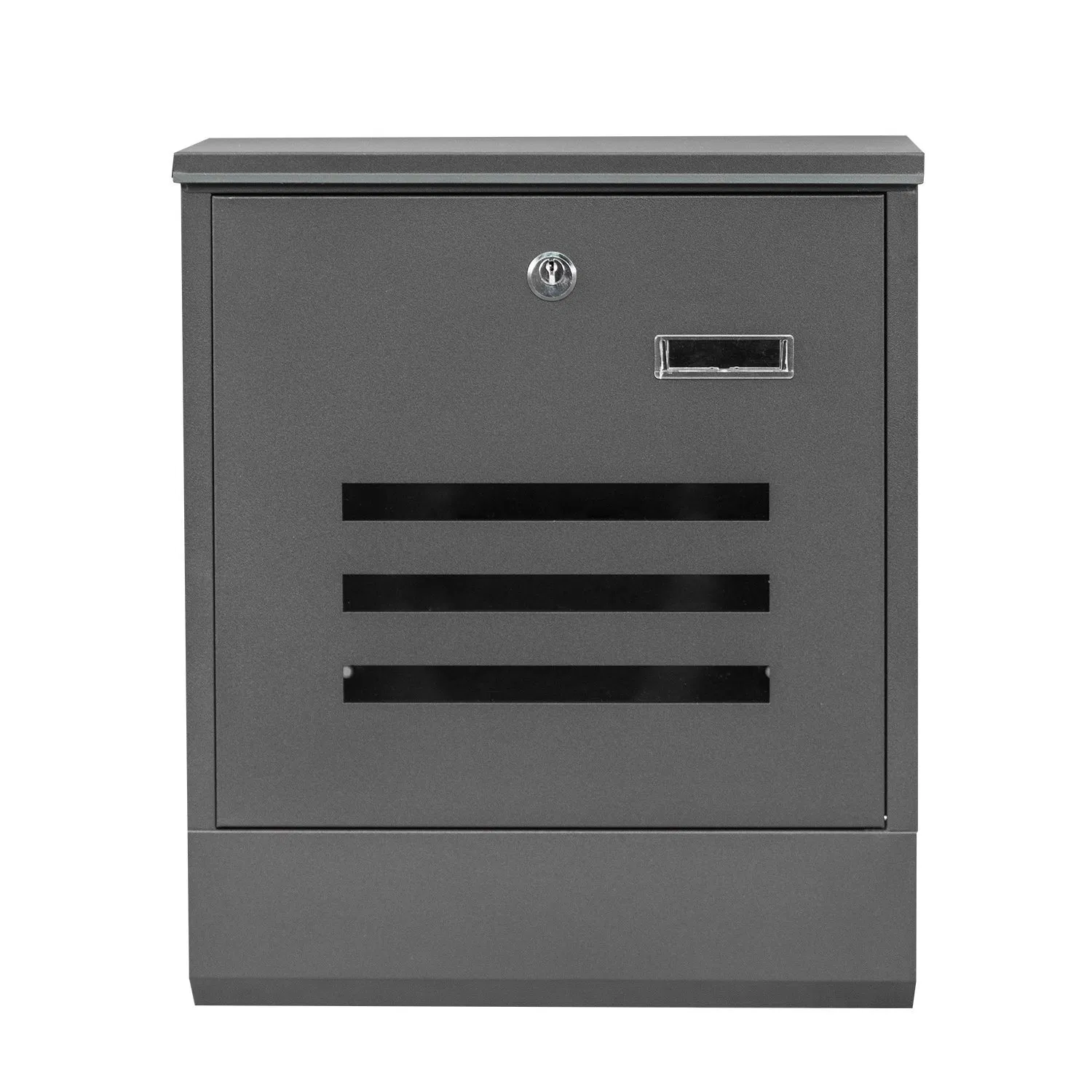 Stainless Steel Lockable Mailbox/Postbox Outdoor Home Mail/Post/Letter Box Large