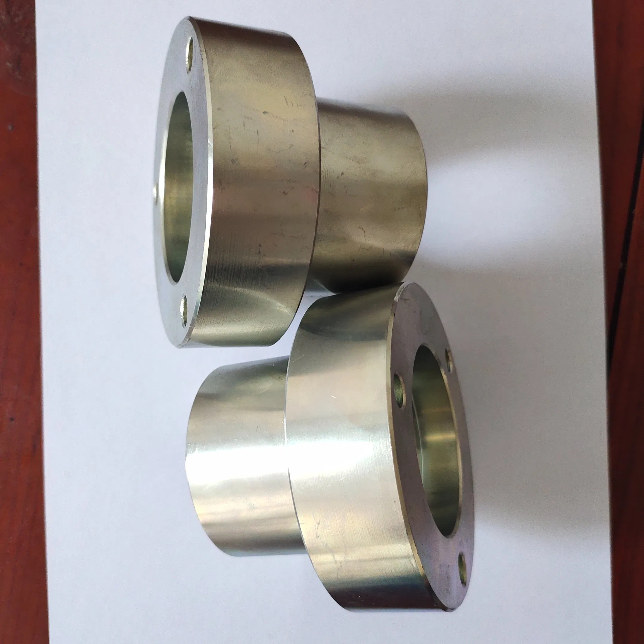 Stainless Steel Raised Face Plate Flat Welding Flange, Long High Neck Steel Pipe Flange, High-Pressure Forging Wn with Neck Butt Welding Flange - Image 2