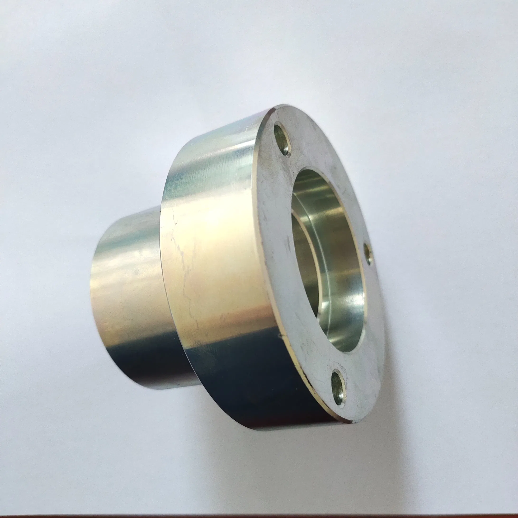 Stainless Steel Raised Face Plate Flat Welding Flange, Long High Neck Steel Pipe Flange, High-Pressure Forging Wn with Neck Butt Welding Flange