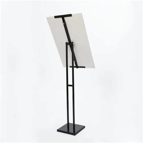 Stainless Steel Vertical Display Board, Vertical Advertising Board, Hotel Signage, Floor Standing Water Sign, A3 Warehouse Classification Display Rack - Image 4