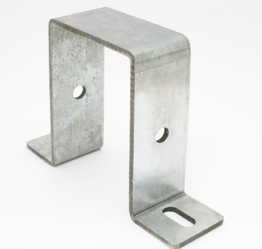 T304 Stainless Steel Corner Bracket Right Angle Bracket U-Shaped Clamp Ohmic Clamp